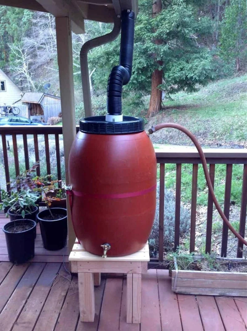 Fabriquer sa propre cuve de récupération d'eau de pluie
